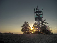 rozhledna v Kr&aacute;to&scaron;ic&iacute;ch na �erm�kov� vrchu