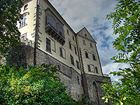 severov&yacute;chodn&iacute; strana z&aacute;mku