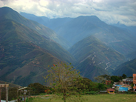 v&yacute;hled z Coroica sm�rem na Altiplano