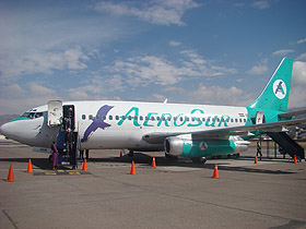 Boeing 737-200 spole�nosti Aerosur